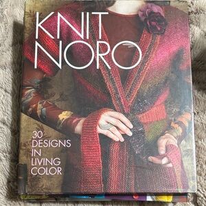 Noro Knit Book with Red and Pink Designs (knitting book) 30 patterns